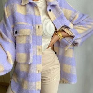 PURPLE FLANNEL SHACKET